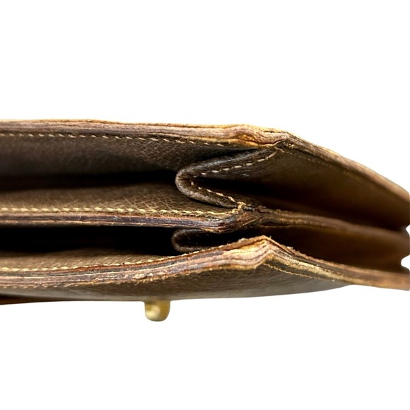 Vintage Gucci Brown Leather Top Handle Bag with Dust Bag – Made in Italy - Picture 10 of 16